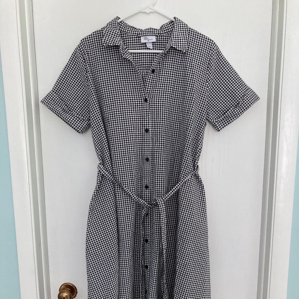 Lisa Marie Fernandez for Target Gingham Midi Dress